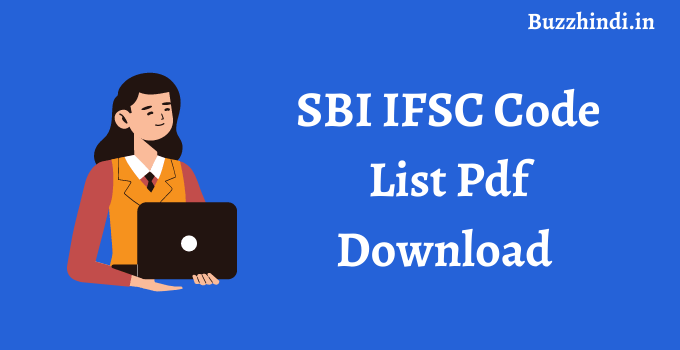 SBI IFSC Code List Pdf Download 